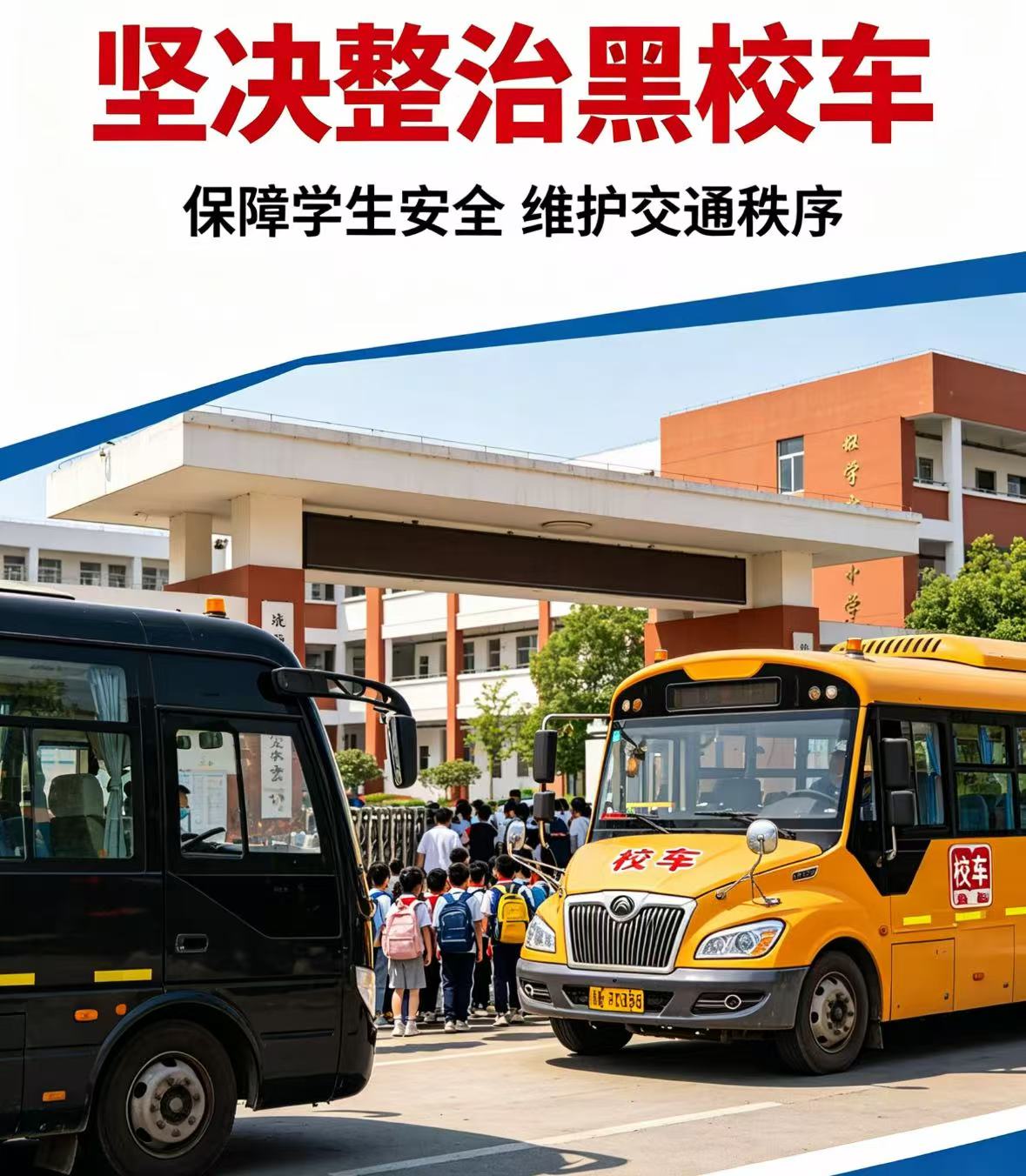 教育部：坚决整治“黑校车”！
